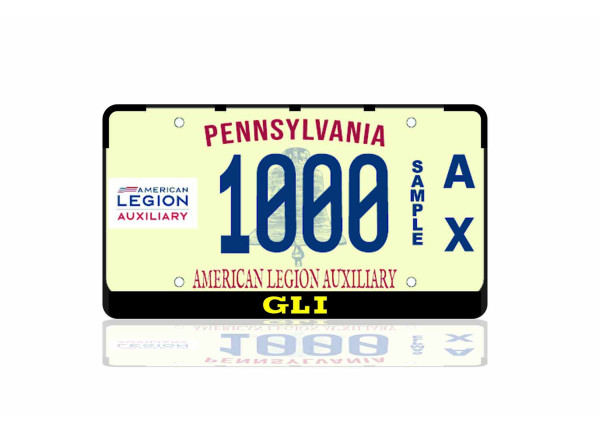 License Plate Frame for GLI Var.1 (USA type)