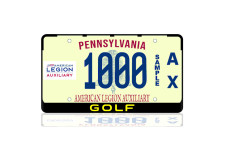 License Plate Frame for Volkswagen Golf VIII 2020+ (USA type)
