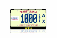 License Plate Frame for GTI Var.2 (USA type)