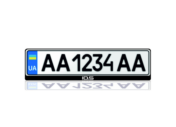 License Plate Frame for Volkswagen ID.5 2022+ (Europe type)