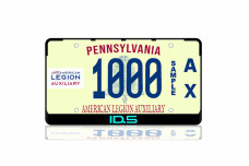 License Plate Frame for Volkswagen ID.5 2022+ (USA type)