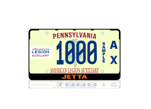 License Plate Frame for Volkswagen Jetta VI 2010-2018 (USA type)
