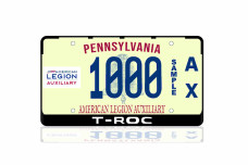 License Plate Frame for Volkswagen T-Roc 2017+ (USA type)
