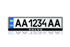 License Plate Frame for Volvo (Europe type)
