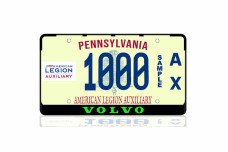 License Plate Frame for Volvo (USA type)