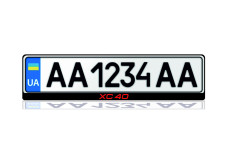 License Plate Frame for Volvo XC40 2017+ (Europe type)
