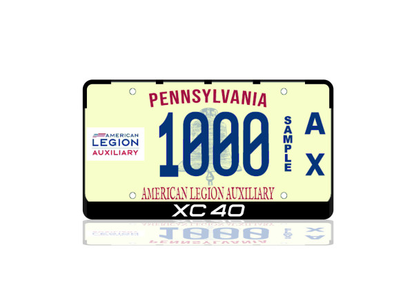 License Plate Frame for Volvo XC40 2017+ (USA type) License Plate Frame for Volvo XC40 2017+ (USA type)