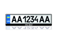 License Plate Frame for Volvo XC60 II 2017+ (Europe type)