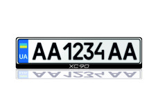 License Plate Frame for Volvo XC90 II 2015+ (Europe type)