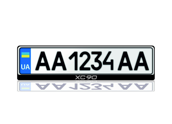 License Plate Frame for Volvo XC90 II 2015+ (Europe type)