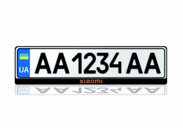 License Plate Frame for Xiaomi (Europe type)