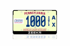 License Plate Frame for Zeekr (USA type)