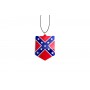 Car mirror pendant with American Confederate Flag Car mirror pendant with American Confederate Flag