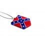 Car mirror pendant with American Confederate Flag Car mirror pendant with American Confederate Flag
