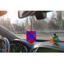 Car mirror pendant with American Confederate Flag Car mirror pendant with American Confederate Flag