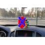 Car mirror pendant with American Confederate Flag Car mirror pendant with American Confederate Flag