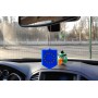 Car mirror pendant with flag of European Union