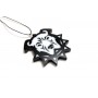 Car mirror pendant with logo Pitbull