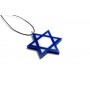 Car mirror pendant with logo Star of David