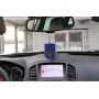 Car mirror pendant with logo Coat of arms of Ukraine (type 1)