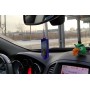 Car mirror pendant with logo Coat of arms of Ukraine (type 1)