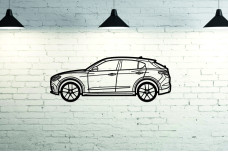 Car Wall Art decor for Alfa Romeo Stelvio 2016+ - (type SIDE)