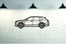 Car Wall Art decor for Bentley Bentayga 2015+ - (type SIDE)