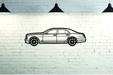 Car Wall Art decor for Bentley Mulsanne 2010-2020 - (type SIDE)