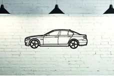 Car Wall Art decor for BMW 5 F10 2009-2017 - (type SIDE)