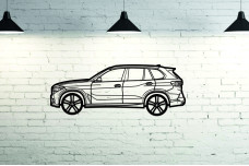 Car Wall Art decor for BMW X5 G05 2019+ - (type SIDE)