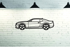 Car Wall Art decor for Chevrolet Camaro V 2009-2015 - (type SIDE)