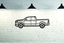 Car Wall Art decor for Dodge Ram V 2019+ - (type SIDE)