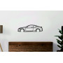 Car Wall Art decor for Infiniti Q60 II 2016+ - (type SIDE)