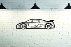 Car Wall Art decor for Koenigsegg CCX 2006-2010 - (type SIDE)