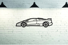 Car Wall Art decor for Lamborghini Diablo 1990-2001 - (type SIDE)