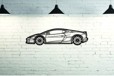 Car Wall Art decor for Lamborghini Temerario 2024+ - (type SIDE)