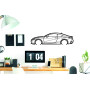 Car Wall Art decor for Lexus RC 2014+ - (type SIDE)
