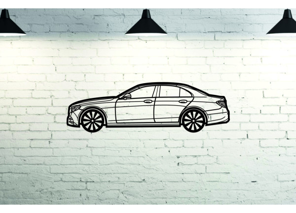 Car Wall Art decor for Mercedes E-Class W213 2016-2023 - (type SIDE)
