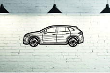 Car Wall Art decor for Mercedes EQE SUV 2022+ - (type SIDE)