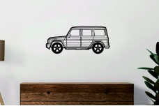 Car Wall Art decor for Mercedes G-Class W463 1990-2018 - (type SIDE)