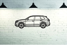 Car Wall Art decor for Volkswagen Touareg III 2018+ - (type SIDE)